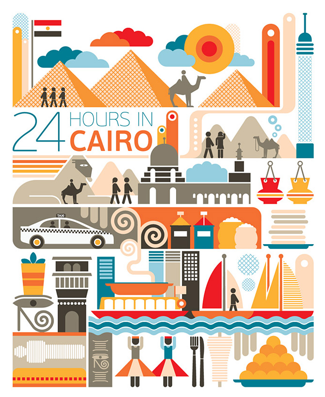 fernando volken togni  24 hours in cairo pyramids cafe nile 