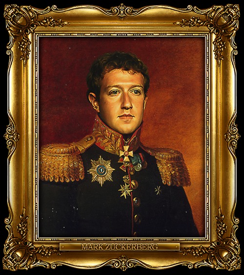 replace face portrait  mark zuckerberg