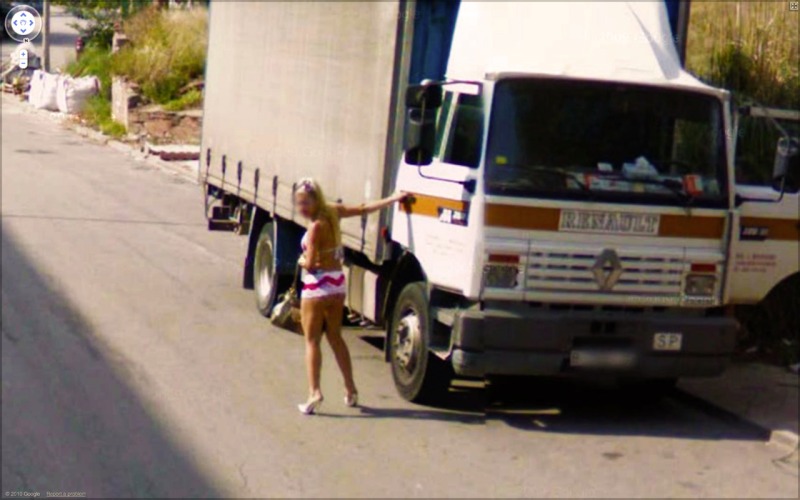 google street view chaos  pictures , street photography 