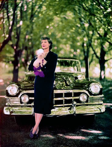 1950s Fashion and cars